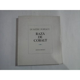    RAZA  DE  COBALT  poeme  -  Dumitru  POPESCU 